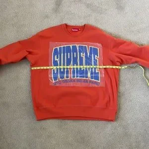Supreme | Shirts | Nwot Supreme Cities Arc Crewneck Burnt